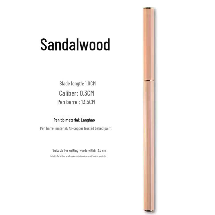 Morandi Portable Refillable Brush Pen: Soft Brush for Calligraphy & Sutras, Regular Script Style