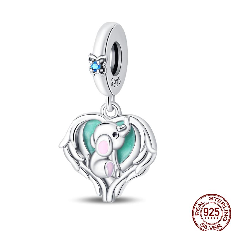 Copper Spring Luminous Insect Butterfly Series Flower Element Gift Beads Suitable For Pan Original Bracelet