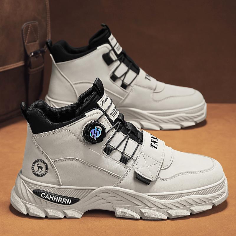 Fashion CYYTL Mens Boots Casual Shoes Cowboy Combat Tactical Motorcycle Winter Chelsea Ankle Work Outdoor Hiking Designer Luxury Leather