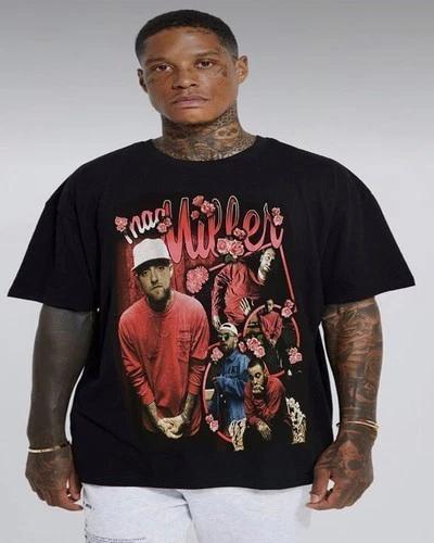 MAC MILLER RED HIPHOP T-Shirt Men s SIZES L