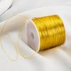 100m/Roll Gold Color Silver Colour Copper Wire for Jewelry Making DIY Bracelet Necklace DIY Colorfast Beading Wire Cord Strings