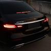 Car Sticker 1pcs PVC Car Logo Brake Light Projection Board Sticker Emblem Accessories For Mercedes benz AMG A C E Class W204 W20