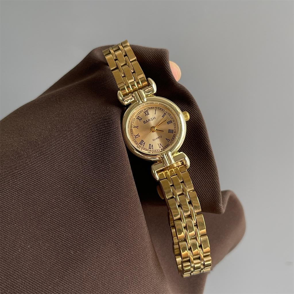 Watch Gold Chain Exquisite Light Luxury Medieval Women'S Niche Casual Quartz Movement