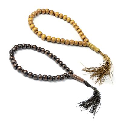 8mm Wooden Beads 33 Prayer Beads Muslim Holding Rosary Beads Islamic Prayer Beads Tasbiha Prayer Beads Birthday Gift
