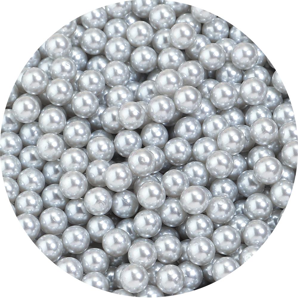 2-12mm No Hole ABS Imitation Pearl Beads Solid Color Round Spacer Loose Beads For DIY Jewelry Making Bracelet Accessory