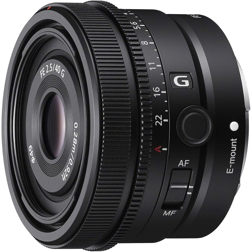 

SONY (Sony) Standard Single Focus Lens Full Size FE 40mm F2.5 G Lens Digital Single Lens Alpha [E...