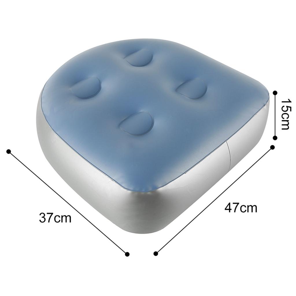 Booster Seat Hot Tub Spa Cushion Spa and Hot Tub Seat Pad Bath Spa Pad Inflatable and Water-Filled Dual Purpose Massage Cushion