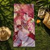 Game Character Yae Miko Towel Towel beach towel, quick drying absorbent bath towel for Swim,Gym,Camping,Outdoor hot