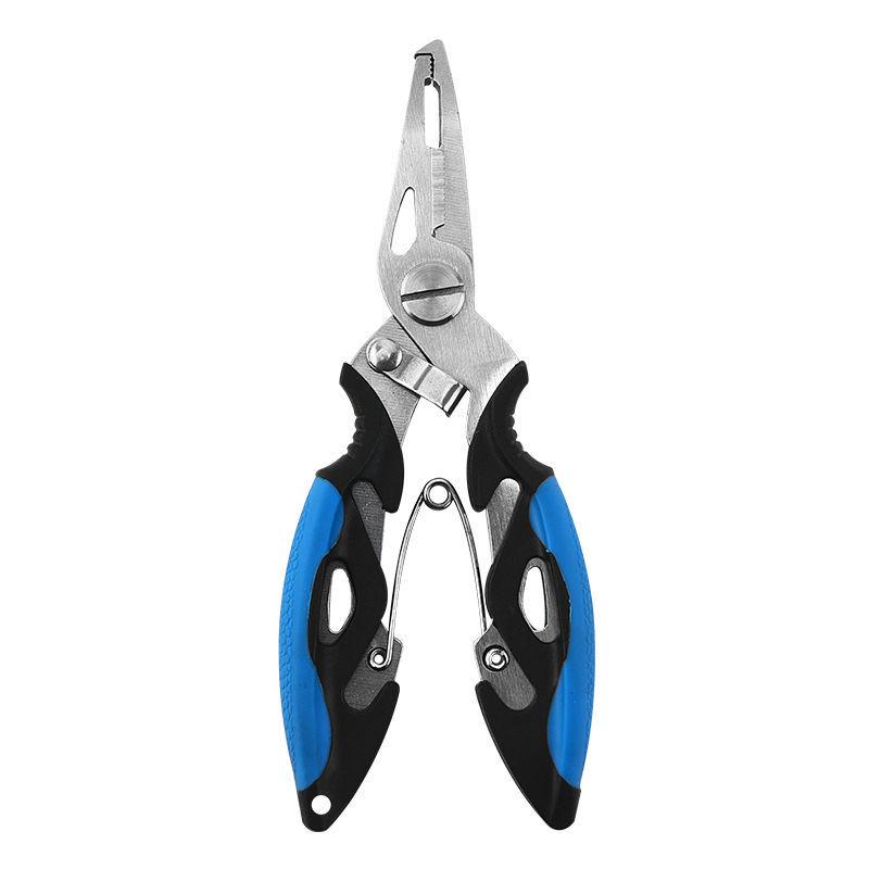 Multifunctional Stainless Steel Fishing Pliers: Hook Remover, Line Cutter, Fish Gripper