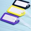 100-Pack Random Color Plastic Luggage ID Tags