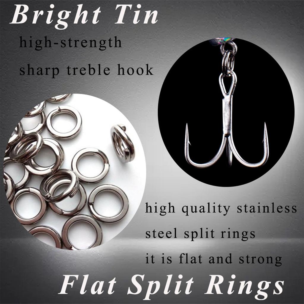 Angeln Kunstköder mit 2 Drillingen Bionischer Angelköder Sinkend Künstlicher Simulationsköder