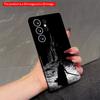 2DFlat Samsung phone case Dark knight, towering castle, sword drawn. Applicable to Galaxy S23 S24 S25ULTRA S26 A12 A14 A15 A16 A54 A55