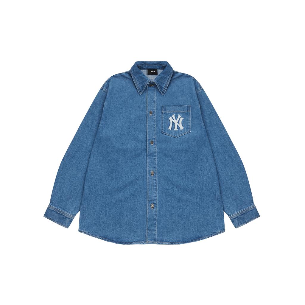 New MLB New York Yankees Shirt Unisex Blue 3ADRR0134-50INS