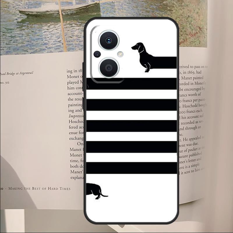 Dachshund Dog Cover For OPPO Reno 12F 11F 13F 14F 10 11 12 13 14 Pro 8 Lite OPPO Find X9 X6 X5 X8 Pro Case