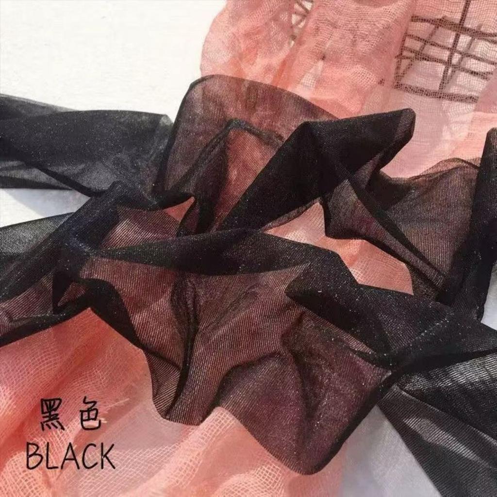 Pearlescent Knee Socks Pearlescent Stockings Bright Long Knee Socks Women'S Summer Thin Black Stockings Nightclub Dancing Flash