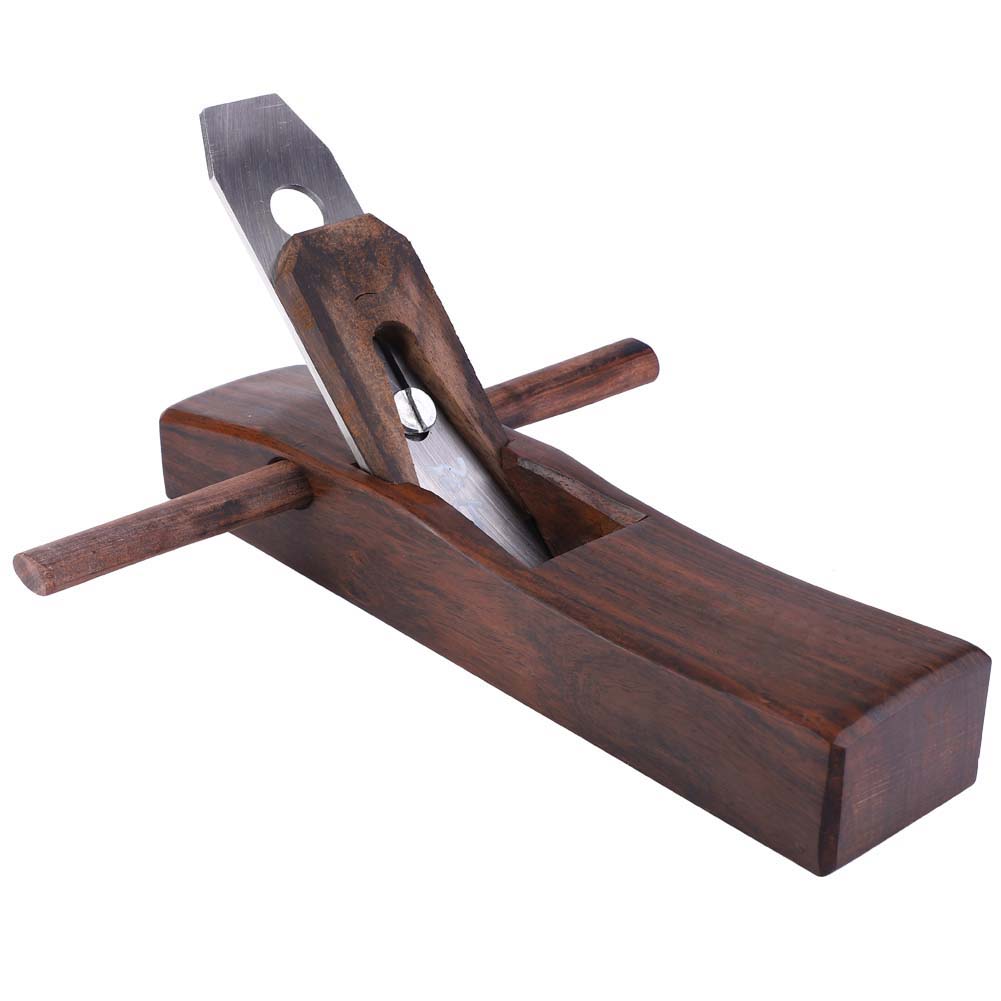 Woodworking Hand Planer,   Steel Planer Tool with Push Handle and Brass Mouth for Wood Carpenter