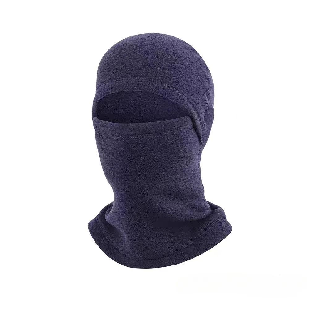 Outdoor Windproof Cap Neck Scarf Winter Warm Polar-fleece Balaclava Hat Unisex Full Face Mask for Cycling Skiing Motorcycling