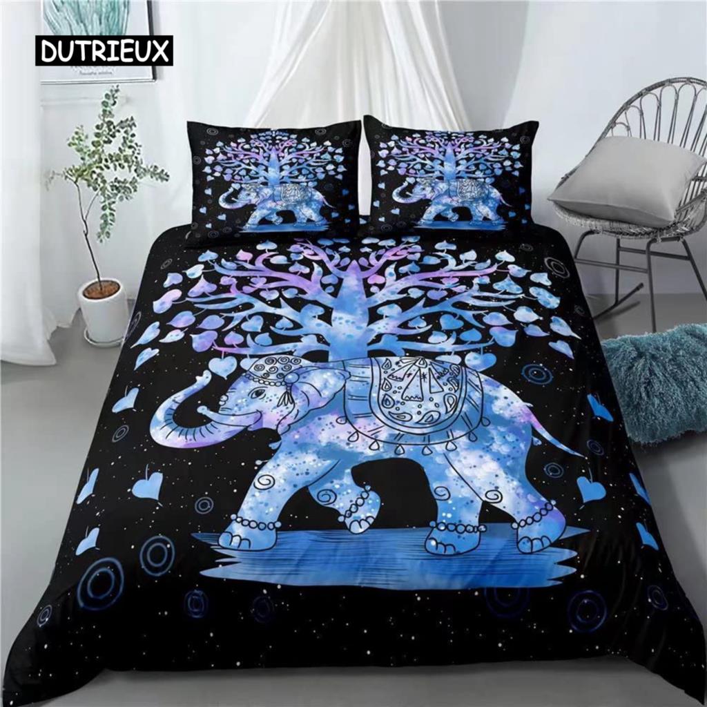 

3 предмета мягкий роскошный молодежный 100% полиэстер оболочка, 3 предмета современный цветок череп пододеяльник комплект королевского размера красный без одеяла EU single(135x200cm)