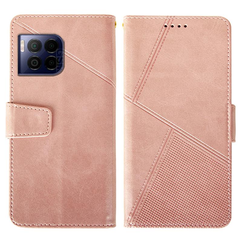 

IDEWEI For T-Mobile REVVL 7 Pro/T Phone 2 Pro 5G Case Calf Texture Leather Phone Cover D