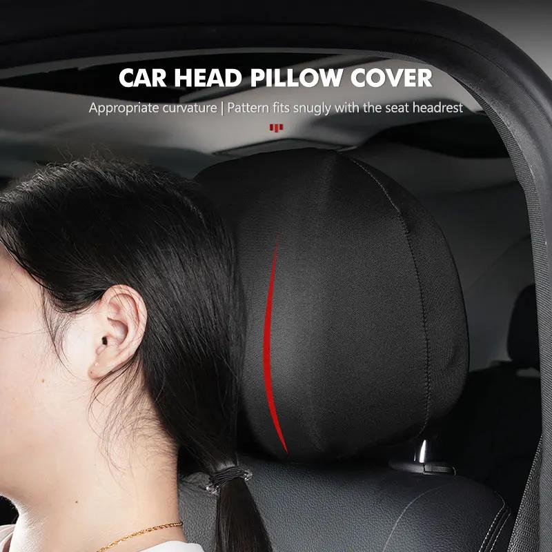 Autocollant de Voiture 2025 Siège Auto Chaud Appui-tête Oreiller de Nuque Housse de Protection Anti-poussière Pour BMW G30 G20 M3 M5 E91 E92 E93 E36 E70 X3 X4 X5