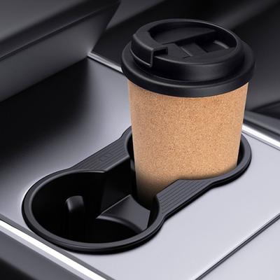 Yükseltmeler Silikon İçecek Tutucu Ekleme Kaymaz Silikon Bardak Tutucu Ekleme Silikon Bardak Tutucu Ekleme Tesla için Uygun