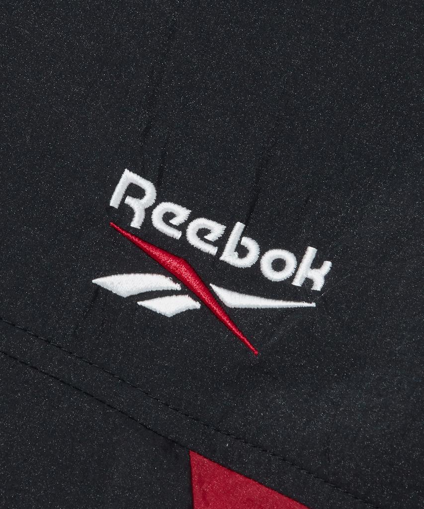Reebok Colorblock Mesh Matching Windbreaker - Black:Red