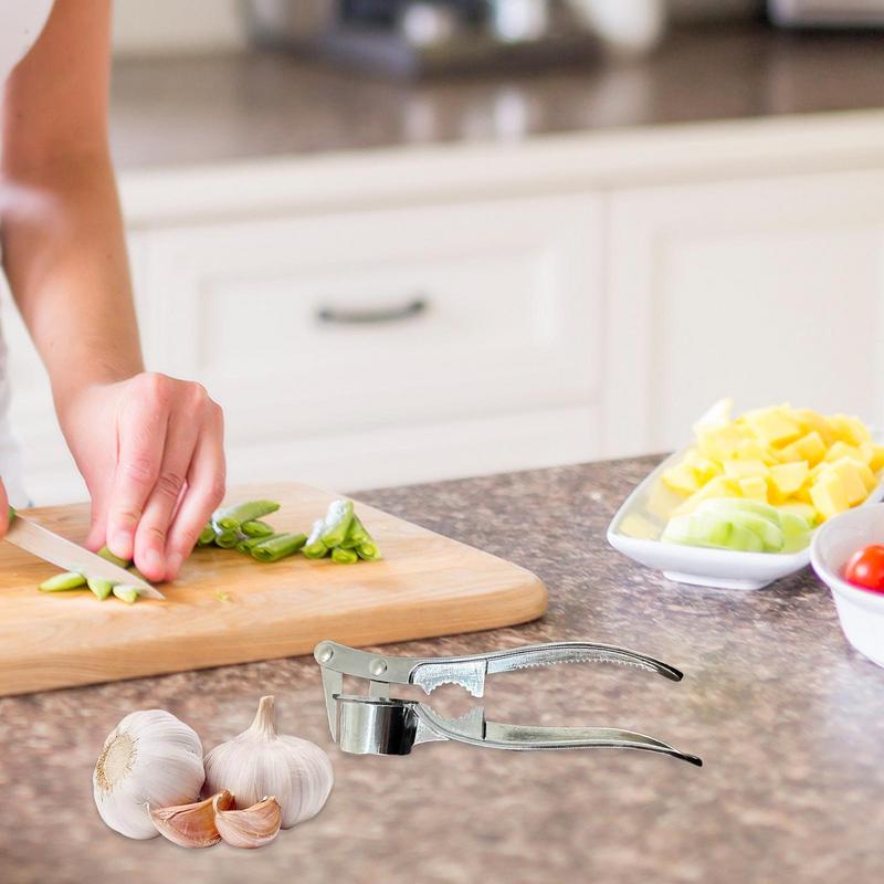 Garlic Press Mincer Walnut Crusher Tool Multifunctional Kitchen Accessories Easy To Clean Garlic Smasher For Home Use Picnic And