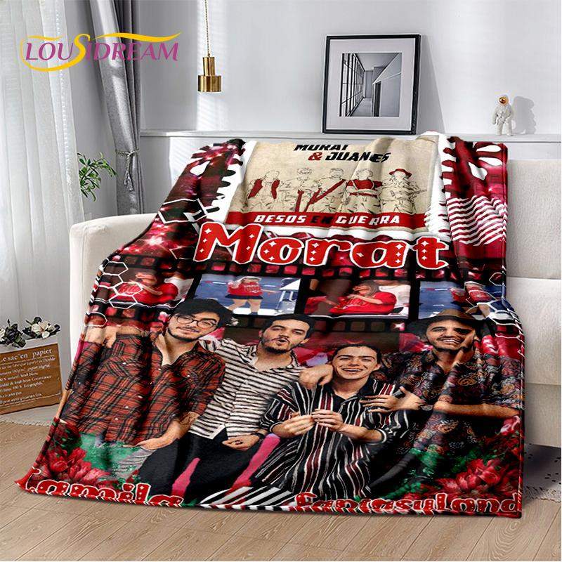 29 Style Morat Music Band Isaza Villamil Singer Blanket,Soft Throw Blanket for Home Bedroom Bed Sofa Picnic Travel Office Cover