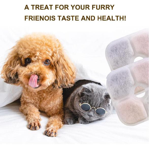 12 Pack Cat Water Fountain Filter Replacement Compatible with Catit PIXI Cat Drinking Fountain, Cat it Water Filters Keep Your Pet Healthy and