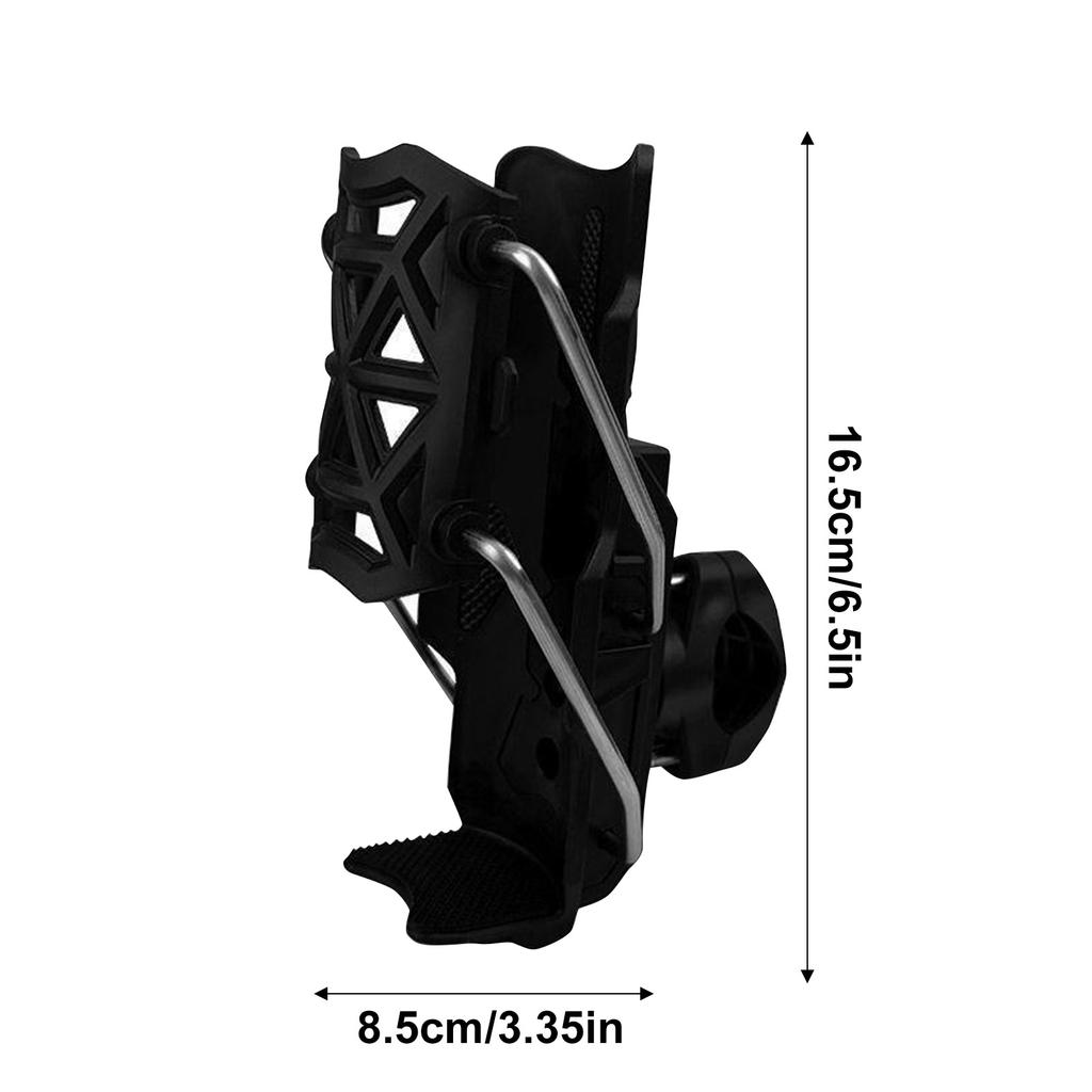 1 Set 360 Degree Adjustable Handlebar Cup Cage Universal Bike Motorcycle Water Bottle Holder For MTB Road Cycling ADV Motorbikes