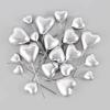 20PCS Glitter Balls Cake Topper Balls DIY Craft Glitter Cake Toppers  For Wedding Celebration