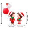 1PC Tree Branch Romantic Couple Car Decoration Creative Car Decoration Fashion Creative Car Accessories Christmas Ornaments