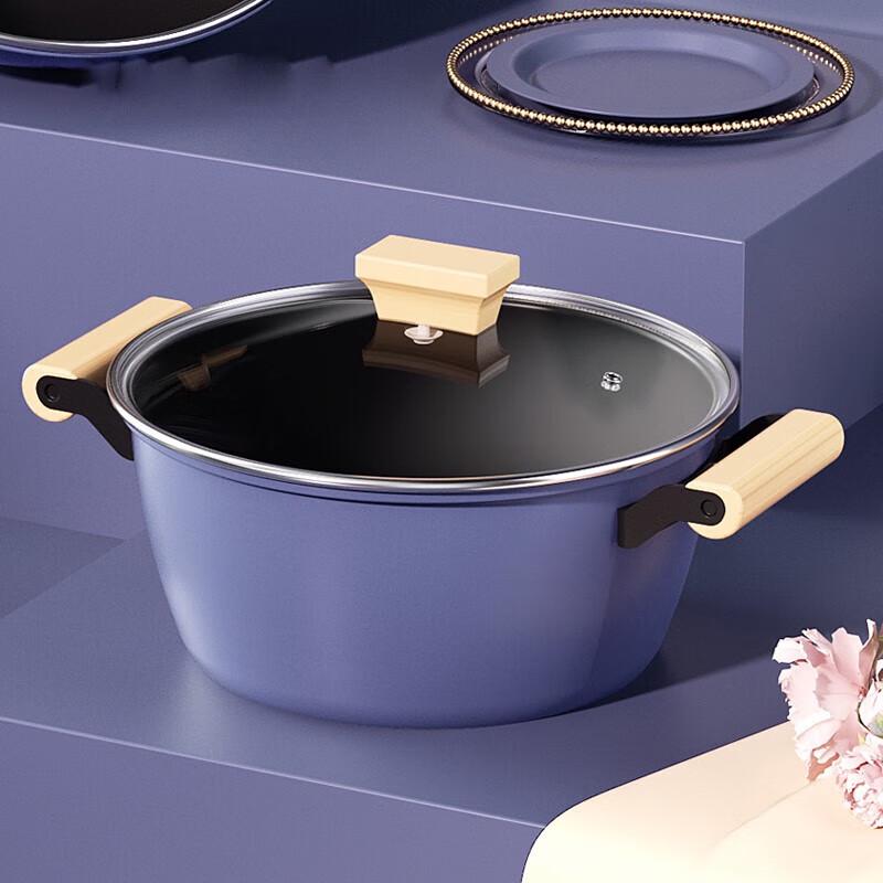 WODHO Luxurious Titanium Wok & Soup Pot Set