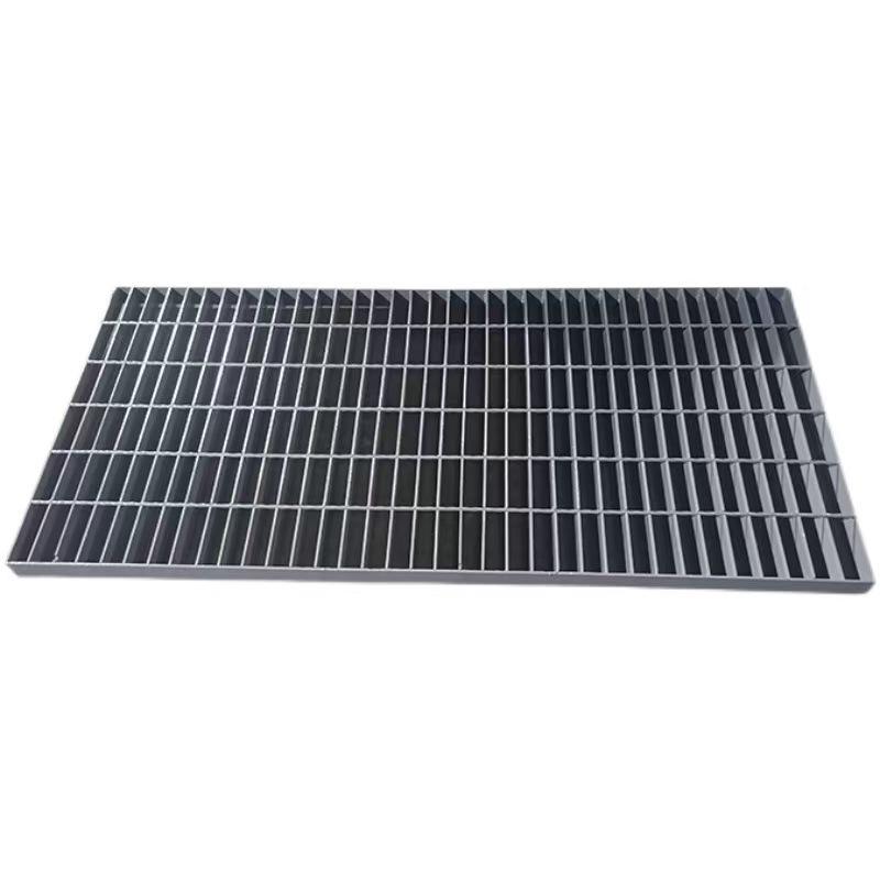 Non-slip Hot-Dip Galvanized Steel Grating: Durable Platform, Stair Tread, and Drainage Cover