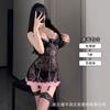 Lianyungang sexy lingerie, sexy lace slip dress, pure desire temptation, pajama uniform set