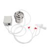 Máquina de Ordenha Elétrica 3L Mãos Livres Balde de Aço Inoxidável Tubo de Copo de Silicone Portátil Máquina de Ordenha por Impulso 100‑240V Plugue UE