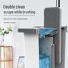 Lazy Hands-Free Dual-Purpose Flat Mop for Dry and Wet Cleaning