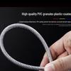 Galvanized Steel Wire Rope with Transparent Plastic Coating - 8mm Greenhouse Shading Net Drawstring & Clothesline