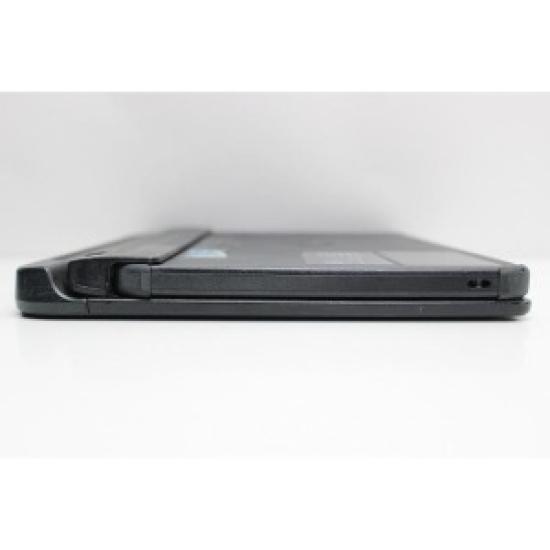 Used Fujitsu ARROWS Tab Q5011 Pentium Silver 2-in-1 Laptop with 256GB eMMC, 8GB RAM, WPS Office, Camera, and Tablet PC/black