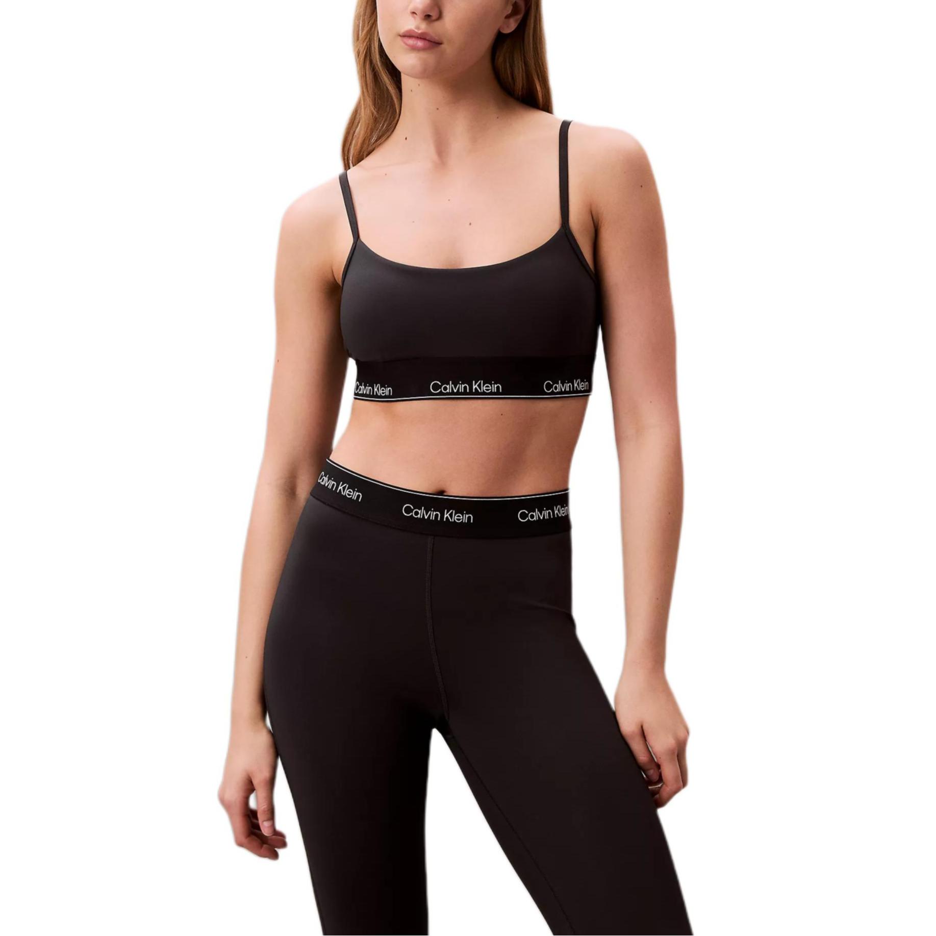 

Calvin Klein Minimalist Casual Soft Comfortable Breathable Sports Underwear Women underwear Black GWS5K136-001 XS