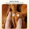 Adjustable Autumn Winter Dog Bag Warm Cute Cat Bag Little Bear Windproof Shoulder Bag for Outgoing Travel cat transport