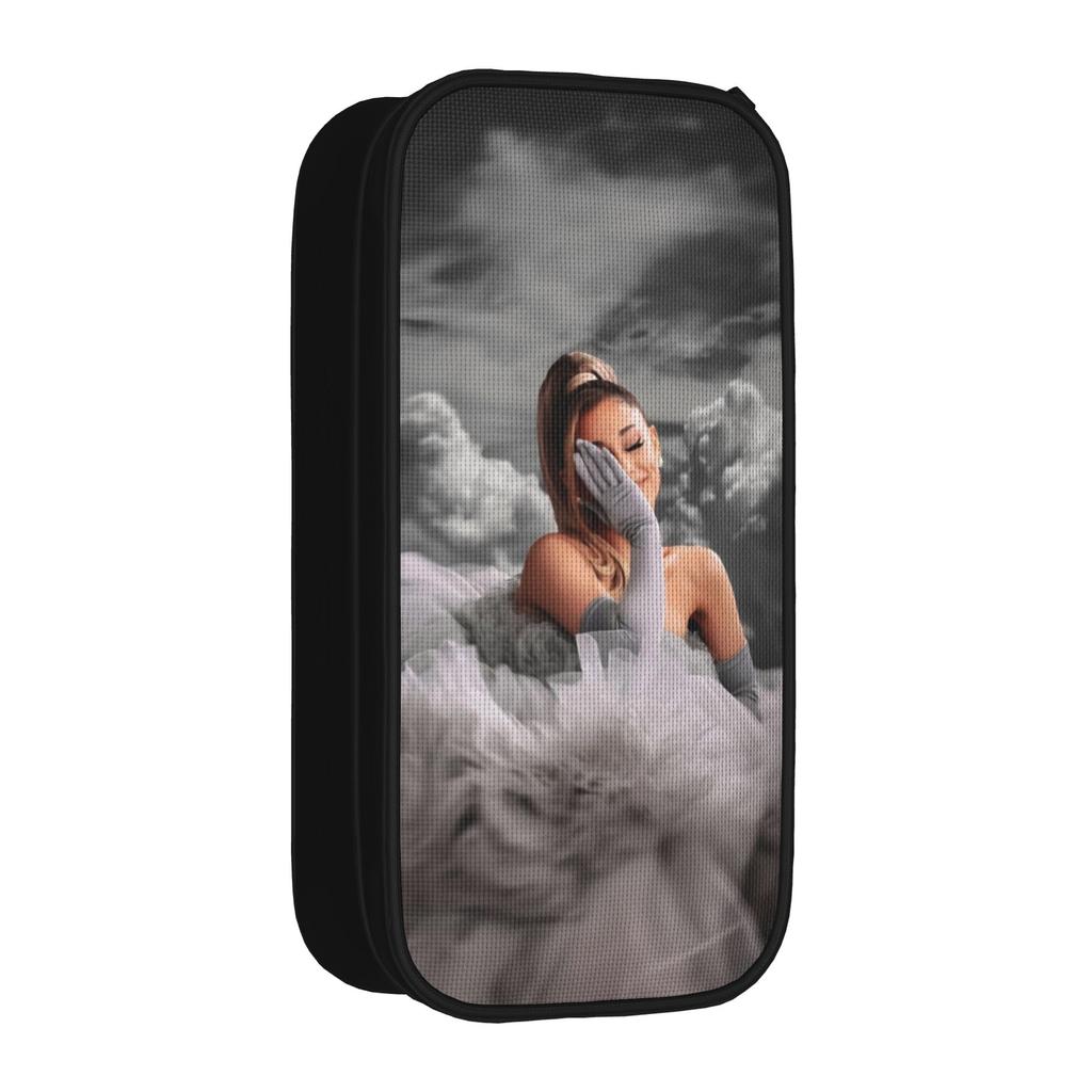 Ariana Grande New Album Petal 2026 Pencil Case Double Layer Large Capacity Office Accessories Pencil Box Gift