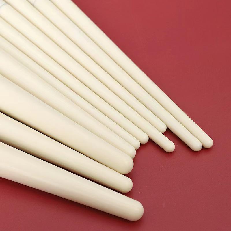 10-Piece Soft Bristle Makeup Brush Set: Eyeshadow, Lip, Blush, Nose Shadow Brushes