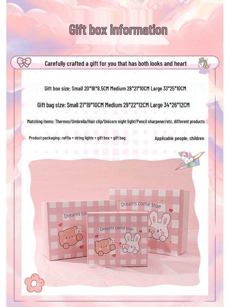 Practical high-end birthday gift for girls aged 6-10 and primary students 8+.