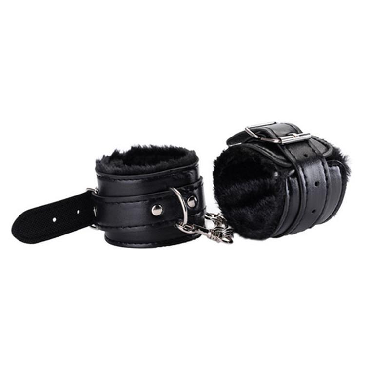 Bondage Restraint Belt Handcuffs Blindfold Erotic Fetish Sex Toys For Woman Couples Massage Stimulate Clitoris No Vibrator