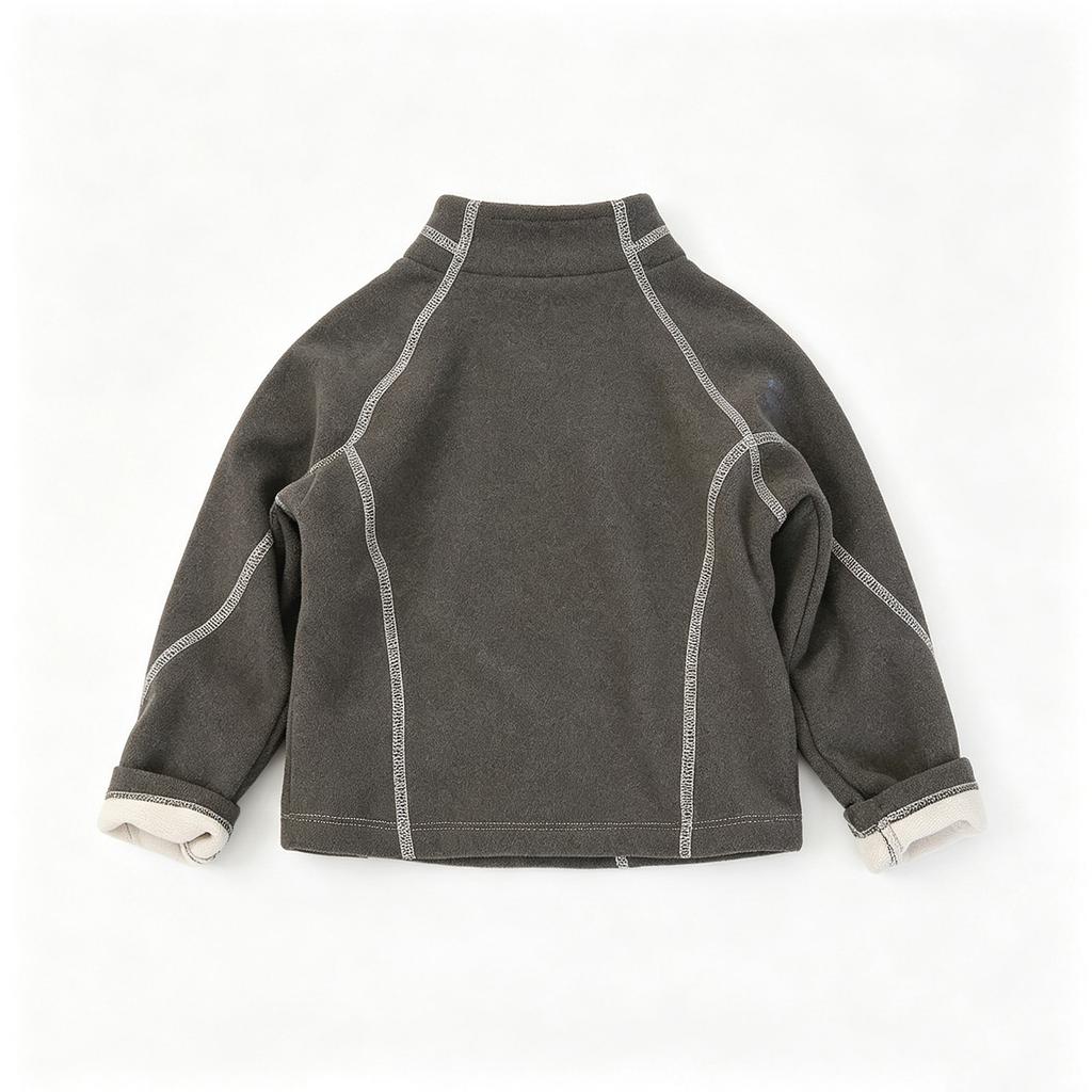 Boys and Girls Long Sleeve Hoodie Color Casual Pullover for Kids