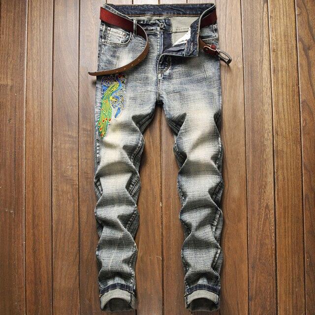 Straight Denim Trousers 