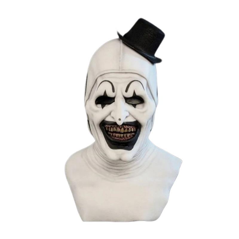Horror movie broken soul clown costume stage performance suit