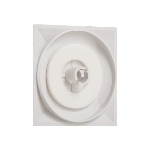 NASTA Indoor Ventilation Vent, Insulated, Sealed, Push-Type, with Allergen Filter, Silver Gray, KS-8840PRFKA3-SG