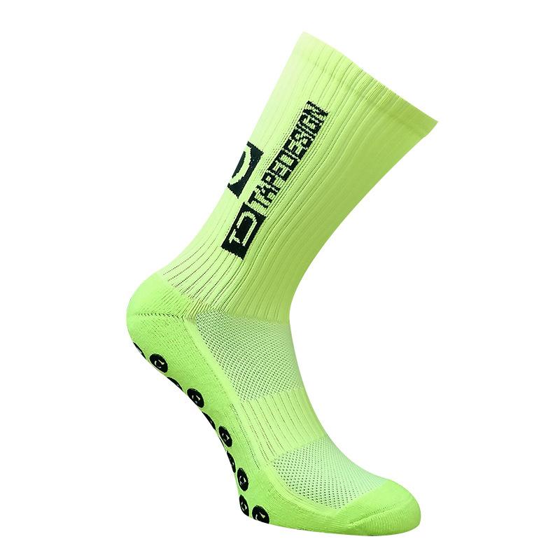 Fashion Sports Breathable Colorful Anti Slip Soccer Athletic Custom Logo Football Grip Socks
